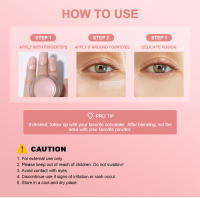 Abrillantador debajo de los ojos, bolsas para los ojos, ojeras, crema para los ojos, cuidado de la piel debajo de los ojos, péptido iluminador de cafeína, cuidado reafirmante de los ojos, belleza C - details 8