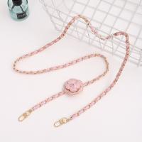 Cadena de teléfono cruzada antipérdida, funda de teléfono de cuero Diagonal, correas largas de Metal para colgar en el cuello, accesorios para teléfono - details 12