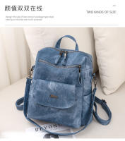 Mochila de mujer de gran capacidad, bolso de mujer de mochila, mochila retro - details 13