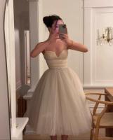 Vestido de Cintura Ajustada de Camisola de Chiffon Estilo Socialité Francés Vibra de Alta Gama - details 1