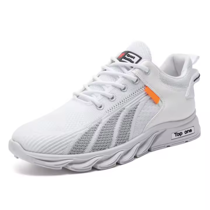 Zapatilla de Malla 2025 Zapatos Casuales y Cómodos para Hombres con Diseño de Bloque de Color de Cordón - 1
