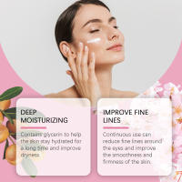 Jaysui 15g Sakura Crema Hidratante para Ojos reafirma e ilumina el área de los ojos hidratando e hidratando la piel - details 1
