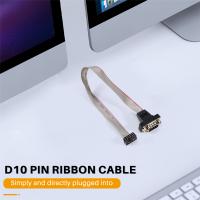 Adaptador de conector de Cable de cinta DB9 RS232 a 10 pines - details 3