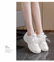 Nuevos Zapatos Casuales De Encaje Para Mujer, Zapatos De Tablero Transpirables De Malla - details 10