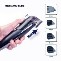 Cortadora de pelo de nariz multifuncional, hoja en ángulo afilado en forma de R, contacto de 360 ​​grados sin dañar la piel - details 4