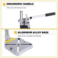 Soporte de taladro eléctrico multifuncional, soporte de taladro de mesa ajustable de 42/38mm, adecuado para bricolaje - details 5