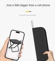 Silla plegable portátil multifuncional para pícnic al aire libre, taburete VIE ultraligero, accesorios de pesca - details 1