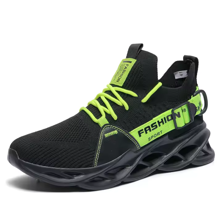 Zapatillas Deportivas Ligeras y Transpirables Suela Gruesa, Material de Textil, Unisex, Zapatillas de Correr - 1