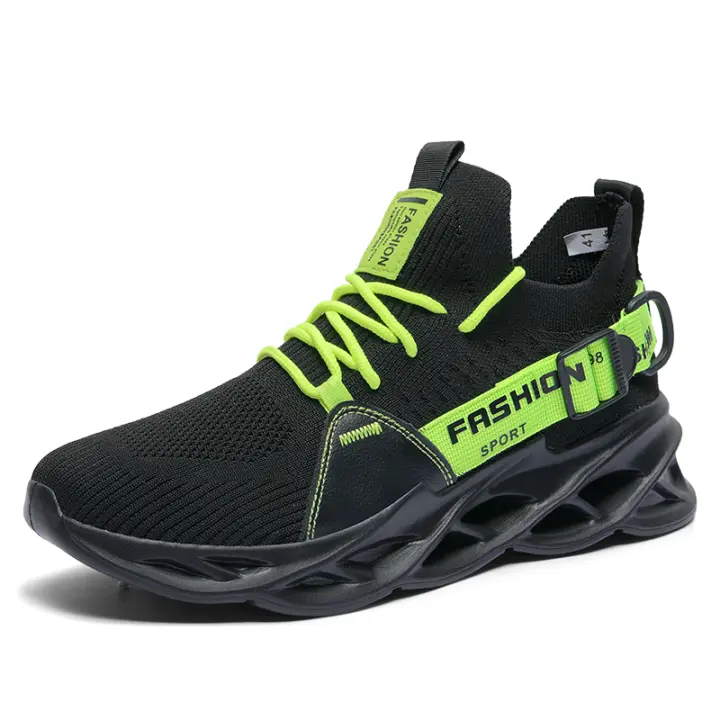 Zapatillas Deportivas Ligeras y Transpirables Suela Gruesa, Material de Textil, Unisex, Zapatillas de Correr - 1