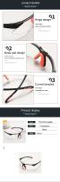 Gafas de Ciclismo Transparentes Seguras A Prueba de Arena, Viento, Salpicaduras - details 2