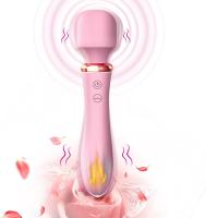 Varita de masaje AV 3 en 1 para mujer, consolador vibrador para punto G, estimulador de pezón y Vagina, función de calefacción, 10 potentes vibraciones, Motor Dual - details 7