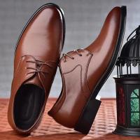 Zapatos de hombre Zapatos formales de cuero negro para hombre Oxfords Hombre Fiesta de boda Oficina Zapato de negocios Hombre - details 1