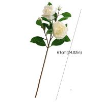 Ramas artificiales de Gardenia de tacto Real, flores de Gardenia de simulación hechas a mano de plástico, flores falsas exquisitas realistas - details 0