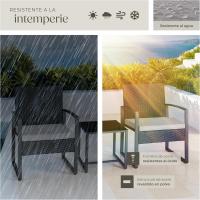 Conjunto de Jardín Exterior para 2 Personas Muebles de Jardín 2 Sillas con Almohadillas - details 6