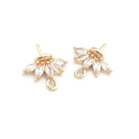 Colgante de Abalorio de Cuentas de Medio Agujero de Oro 18K Material de Metal de China - details 77