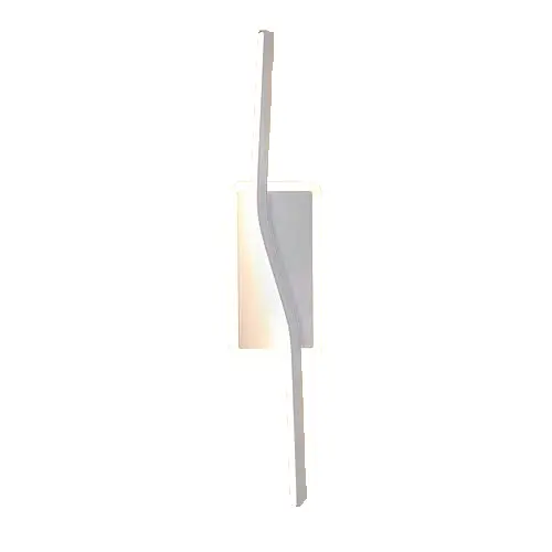 Goeco Lámpara de Pared Acrílica LED Moderna 12W de Luz Cálida 3000K para Dormitorio Sala de Estar Material Aluminio Fabricada en China - 1