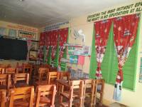 Cortinas de Fiesta Navideñas Kurtina Venta de Cortina Roja Verde para Decoración de Habitación - details 2