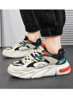 Shoufeistore Zapatos De Hombre Zapatillas Transpirables De Moda, Nueva Plataforma Zapatos Casuales Zapatos Negros Antideslizantes Para Papá - details 1