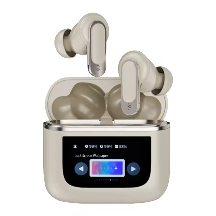 Auriculares inalámdricos with Bluetooth, with Reducción de Ruido, Reproducción 32H, IPX5 waterproof para iPhone, iOS, Android,V8 - 1