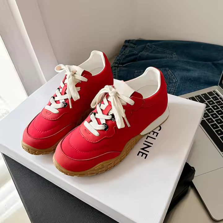 Nuevos zapatos transpirables de suela gruesa que realzan los zapatos Forrest Gump de suela blanda para correr zapatos deportivos casuales - 1