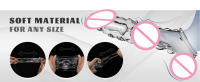 Juguete erótico para hombre con funda de pene realista, extensor de pene de 8 cm con anillo de pene, amplificador de pene reutilizable, tienda de productos eróticos, Viagra, juguete para parejas - details 1