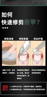 Cortaúñas para uñas de los pies, cortador de piel muerta, tijeras para cutículas, herramientas de paroniquia, manicura de pedicura, nuevo - details 8