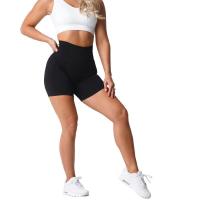 NVG Shorts de Lycra sin costuras para mujer, mallas de entrenamiento suaves, Three by Fiess, pantalones de yoga, ropa de gimnasio - details 2