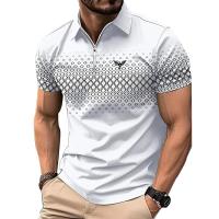 Polo de Moda de Verano para Hombres Manga Corta, Estilo Casual con Abeto, Secado Rápido, Material de Cáñamo Auténtico - details 4