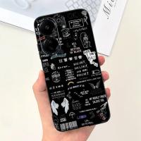 Funda trasera para Xiaomi Poco C65, cubierta suave de silicona líquida mate con estampado de dibujos animados de flores, protección a prueba de golpes - details 43