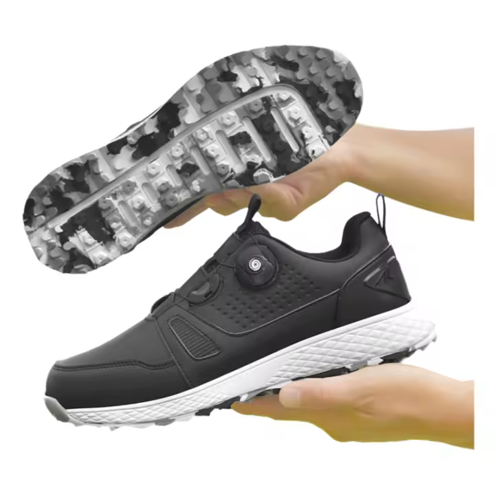 Zapatos de Golf Impermeables Cómodos para Hombres y Mujeres Pisa Firme, Antideslizante, Zapatillas de Moda para Exteriores - 1