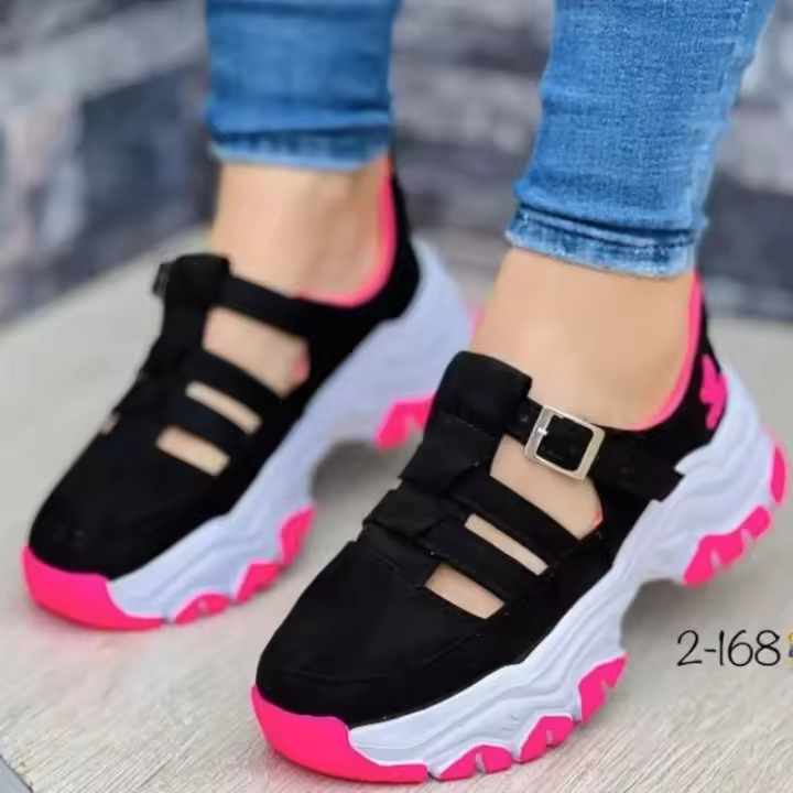 Sandalias de moda de verano para mujer, zapatos con agujeros. - 1