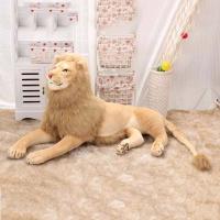 Cojín gigante grande para decoración del hogar, modelo de animales simulados, muñeco de peluche, juguetes para niños, almohada de León - details 2