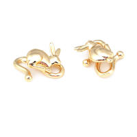Cierre de latón color oro de 18K en forma de S y M para pulseras y collares, suministros para la fabricación de joyería, accesorios para bricolaje. - details 13