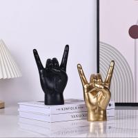 Estatua de Pose de resina negra de 7,7 pulgadas, decoración de escritorio, amantes de la música de la cultura rock, adecuada para decoración del hogar o la oficina, escritorio y estante - details 5