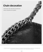 Ladies Handbag Fashion Design Tote Casual Pockets Ladies Handbag Chain Large Shoulder - details 3