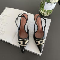 Sandalias con punta de aguja para mujer, zapatos con punta en punta, estilo de niño, Sentido del diseño - details 20