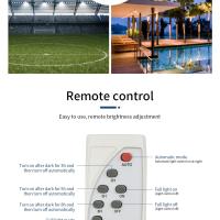 Lámpara Solar De 300W Para Exteriores, Focos Impermeables, Luces Solares Con Control Remoto, Reflector De Pared - details 15