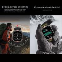 Reloj inteligente para hombre, pulsera deportiva táctica, resistente al agua, con linterna LED y brújula - details 2