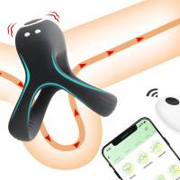 Anillo vibrador Leten para hombres, anillos de silicona, vibración intensa, vibrador para hombres, erección más larga, más dura y fuerte, juguetes sexuales para adultos - details 1