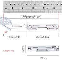 Cuchillo Plegable De Acero Inoxidable Con Llavero Cuchillo De Bolsillo Quirúrgico Con Hoja Reemplazable Kit De Cuchillo Para Manualidades - details 4