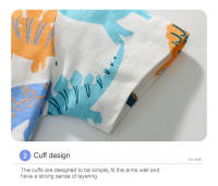 Traje de manga corta con estampado de punto para niños, algodón, verano, nuevo - details 8