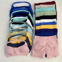 Sistema de 2 piezas de pantalones cortos de impacto, sistema de yoga sin costuras, sujetador deportivo camisola, ropa Fis, gimnasio Tre - details 3