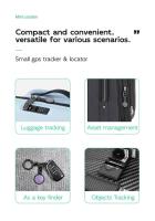 Mini rastreador GPS portátil inteligente, dispositivo de recordatorio antipérdida, bolsa para mascotas, billetera Bluetooth para iPhone, localizador de seguimiento de etiquetas de aire - details 3