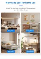 Lámpara LED de ventilador de techo con Control remoto, 85-265V, para sala de estar, dormitorio, ruido inferior, Base E27, silenciosa, 2 en 1 - details 7