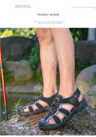 Sandalias de cuero de verano para hombre, zapatos de playa transpirables, cómodas sandalias suaves para caminar y senderismo, sandalias atléticas antideslizantes para exteriores - details 10