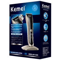 Kemei-cortadora de pelo lavable para hombre, Máquina Eléctrica de dos velocidades, ajustable, recargable, 1626 - details 0