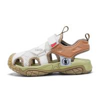 Nuevas sandalias de moda para niñas y niños, zapatos de seguridad con punta de goma de estilo romano dorado para niños, zapatos de verano para la vuelta a la escuela, zapatos de alta calidad 26-38 - details 6