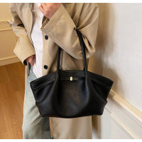 Bolsa de hombro de gran capacidad, estilo retro, nueva moda de primavera, axilas premium, versión coreana, bolso de mano para mujer. - details 19