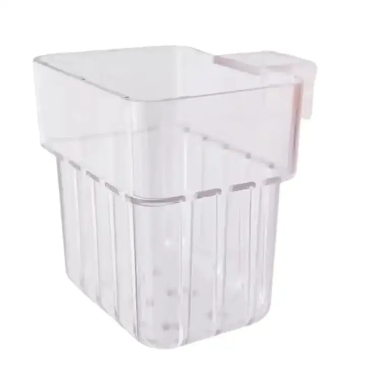 Cesta transparente para plantas de acuario, soporte para plantas acuáticas, taza para pecera - 1