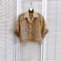 Conjunto de Vestido y Traje para Mujer de Dos Piezas Top Blanco, Falda Plisada, Abrigo de Encaje Bordado Moda de Verano 2025 - details 8